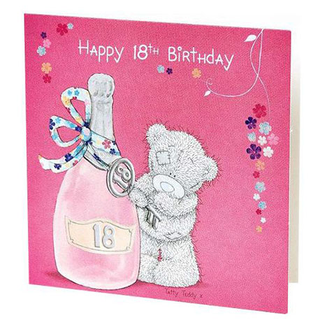 Happy 18th Birthday Me to You Bear Gift Tag £0.40